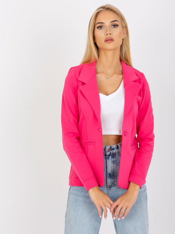 Fluo ružová športová bunda pre ženy OH BELLA