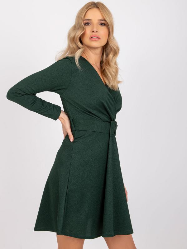 Zelené šaty s pásom Bejrút