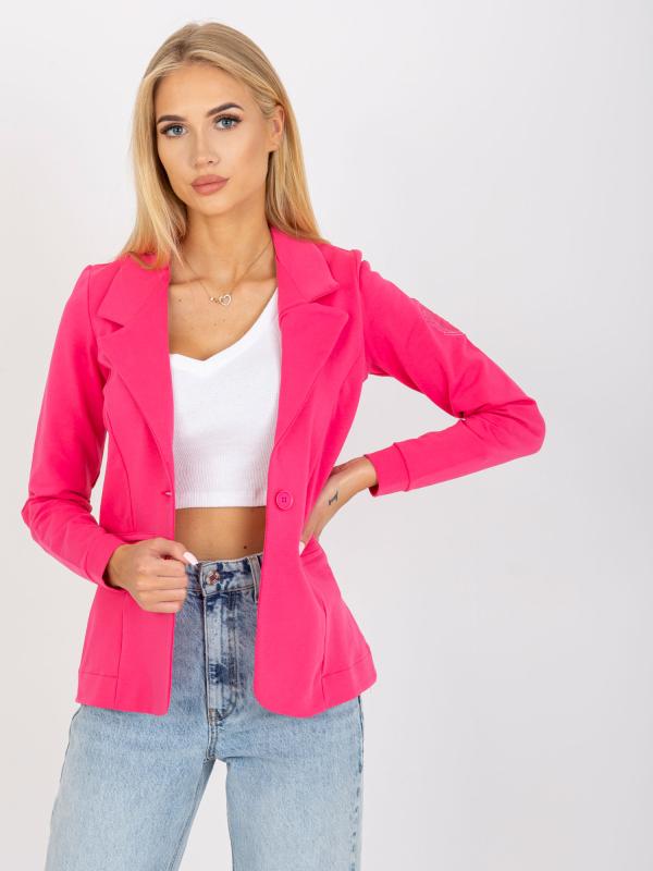 Fluo ružová športová bunda pre ženy OH BELLA